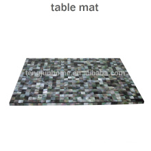 Mother of pearl table plate mat Decorative table plate mat